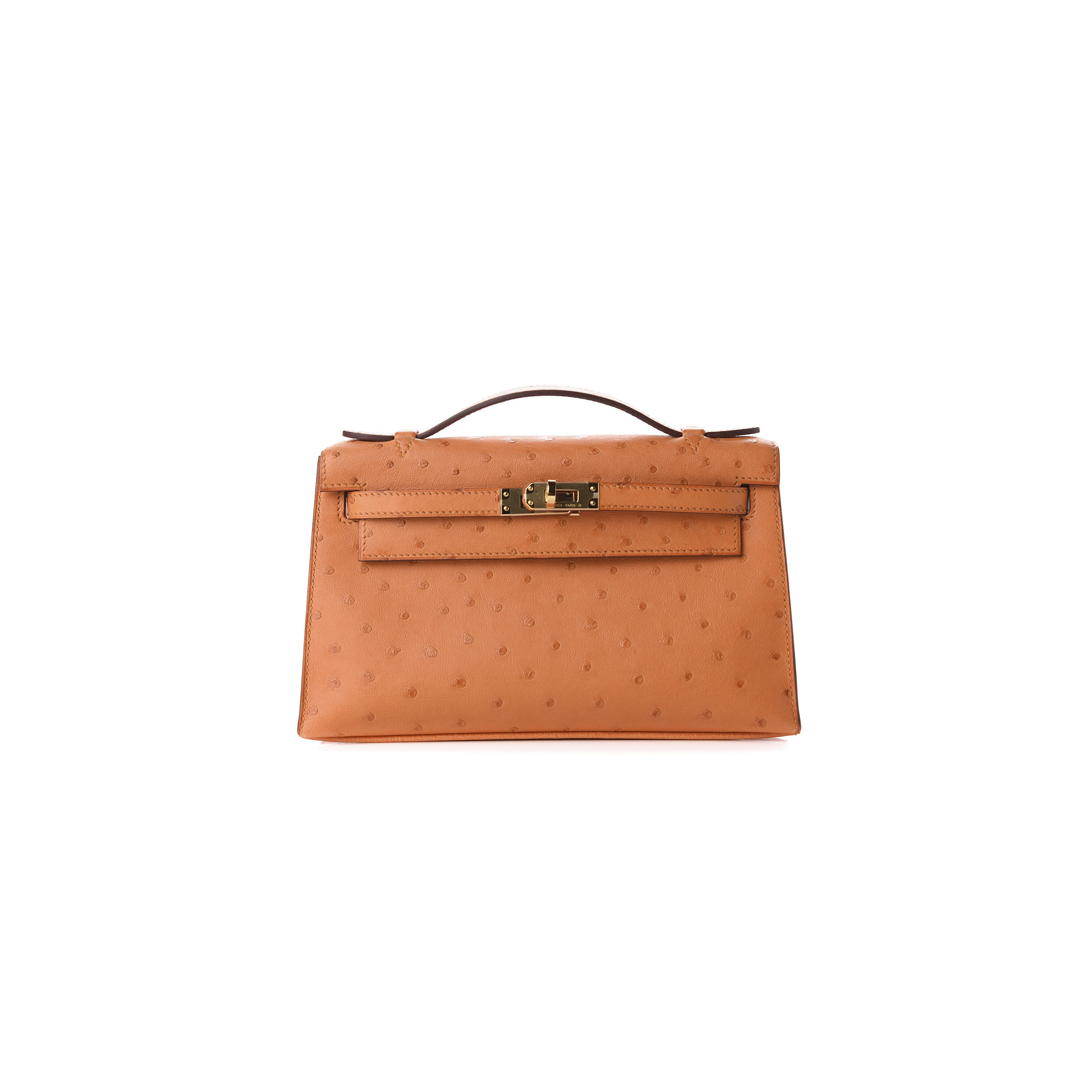 h**mes master kelly pochette G01den brown (22*14*7cm)